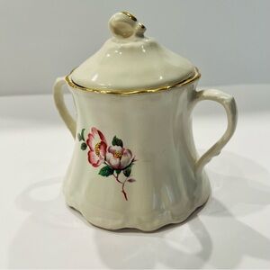 House Of Webster Briar Rose Sugar Bowl & Lid